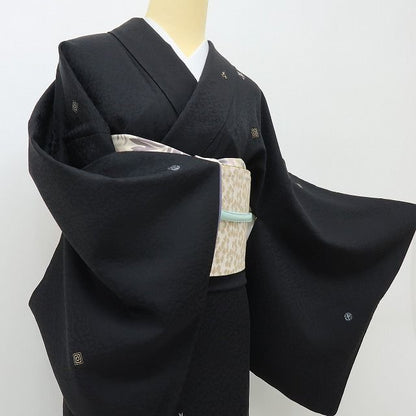 六花-RIKKA- 美品 正絹 金彩友禅 和田光正 丹後ちりめん 歌舞伎 隈取 まとう！歌舞伎の舞台♪ 小紋 着物 A6145