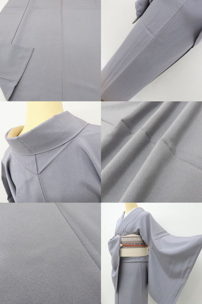 六花-RIKKA- 美品 正絹 作家物落款 トールサイズ 美しき引き算の美学☆ 江戸小紋 着物 A6153