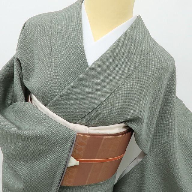 六花-RIKKA- 美品 正絹 角通し 伝統工芸師 服部光擴落款 現代江戸の粋！ トールサイズ 江戸小紋 着物 A6154