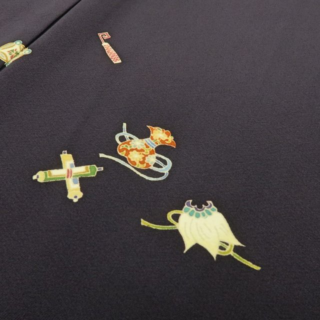 六花-RIKKA- 正絹 作家物落款 宝尽くし 大人の品格＋大人可愛い遊び心☆ 訪問着 着物 A6161