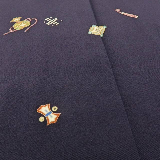 六花-RIKKA- 正絹 作家物落款 宝尽くし 大人の品格＋大人可愛い遊び心☆ 訪問着 着物 A6161