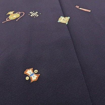 六花-RIKKA- 正絹 作家物落款 宝尽くし 大人の品格＋大人可愛い遊び心☆ 訪問着 着物 A6161