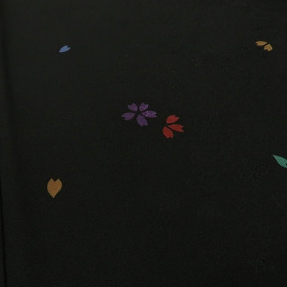 六花-RIKKA- 新品 正絹 アトリエ聖jin苑 児島廣和落款 桜 ニャァな遊び心を秘めた、桜物語♪ 仕付け糸付 小紋 着物 A6165