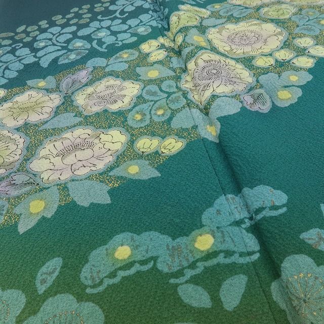六花-RIKKA- 美品 正絹 辻が花 主役は、あなた！夢幻辻ヶ花物語。 訪問着 着物 A6174