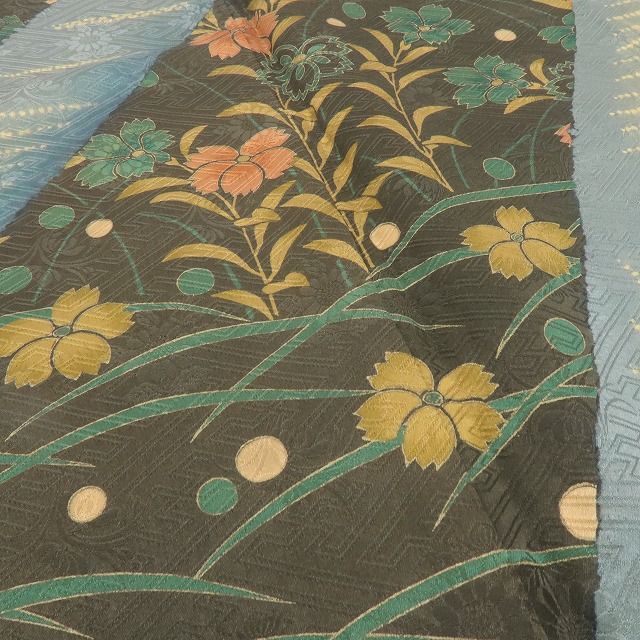 六花-RIKKA- 美品 正絹 東京ますいわ屋謹製 風をまとう、花をまとう。 訪問着 着物 A6191
