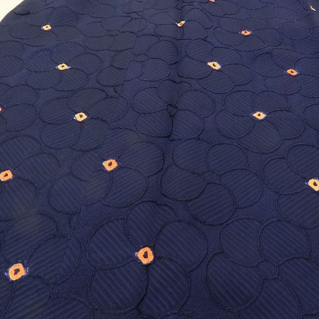 六花-RIKKA- 美品 正絹 ひと目で星、近づけば満開、脱げば木の葉が舞うドラマ！ 道行コート 着物 A6203