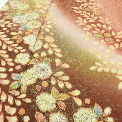 六花-RIKKA- 美品 正絹 徳永憲峯落款 金通し 絞り 辻が花 咲きこぼれる、幻想の辻ヶ花！ 訪問着 着物 A6204