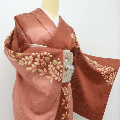 六花-RIKKA- 美品 正絹 徳永憲峯落款 金通し 絞り 辻が花 咲きこぼれる、幻想の辻ヶ花！ 訪問着 着物 A6204