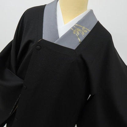 六花-RIKKA- 新品 正絹 リバーシブル ブラック×渋紙色。一枚でまとう、二つの私！ 道行コート 着物 A6207