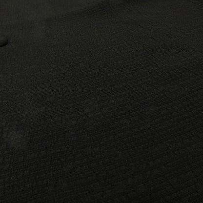 六花-RIKKA- 美品 正絹 ただの黒じゃない、格上げ上手な万能ブラック！ 道行コート 着物 A6210