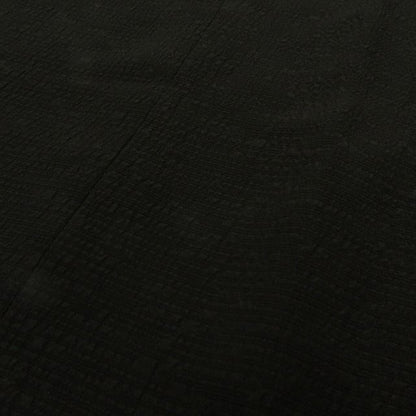 六花-RIKKA- 美品 正絹 ただの黒じゃない、格上げ上手な万能ブラック！ 道行コート 着物 A6210