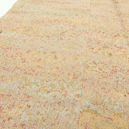 六花-RIKKA- 美品 正絹 陶彩染 加藤唐九郎 まとう、野の陶人の彩！ 道中着 着物 A6213