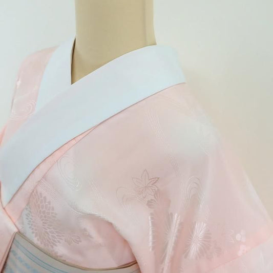 【中古】まめ藤 美品 成人式 着物 袖無双 振袖用長襦袢 K-2