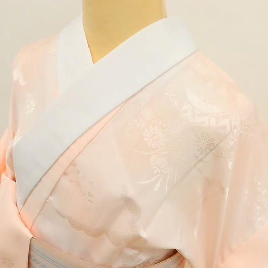 【中古】まめ藤 美品 成人式 着物 袖無双 振袖用長襦袢 K-4