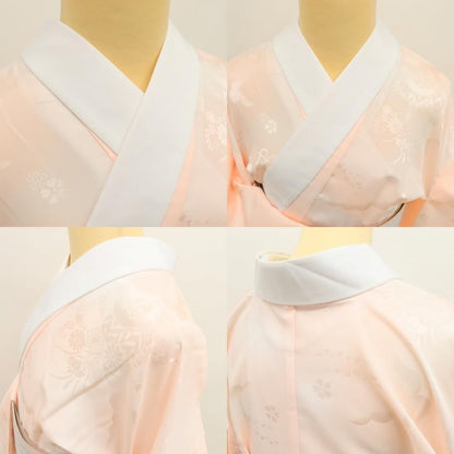 【中古】まめ藤 美品 成人式 着物 袖無双 振袖用長襦袢 K-4