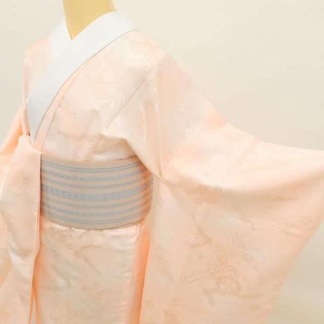 【中古】まめ藤 美品 成人式 着物 袖無双 振袖用長襦袢 K-4