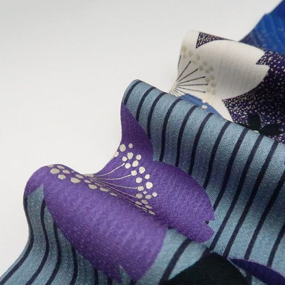 【中古】まめ藤 ｍ1930 美品 正絹 金駒刺繍 桜 トールサイズ 成人式 手縫い仕立て 振袖単品