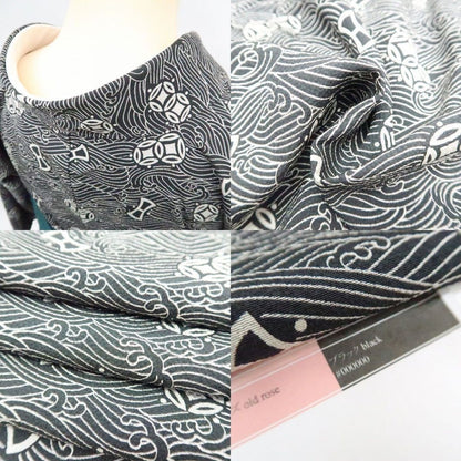まめ藤 ｍ2262＊美品 正絹 花井幸子落款 手縫い仕立て 小紋