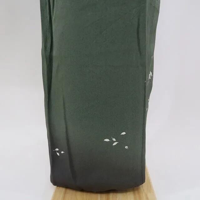【中古】まめ藤 ｍ557 正絹 童子 手縫い仕立て 訪問着