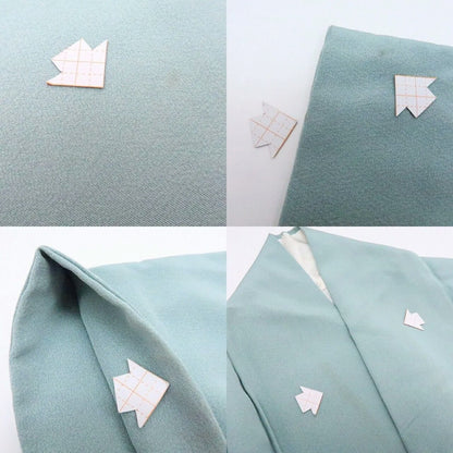 【中古】百華 Y4189 正絹 手縫い仕立て 訪問着 着物 単品
