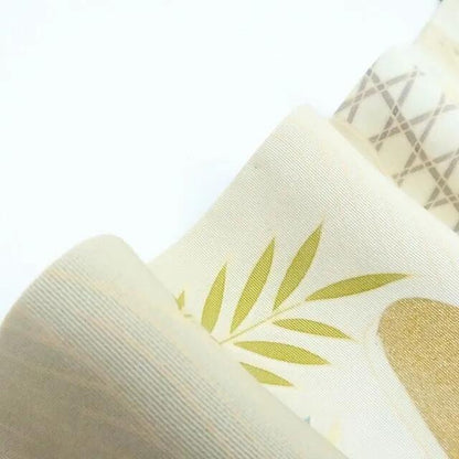 【中古】百華 Y4190 正絹 手縫い仕立て 松竹梅 菊 茶屋辻 訪問着 着物 単品
