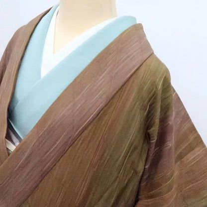 【新古品】百華 Y4195 新品 丹後ちりめん 仕付け糸付 ロング丈 正絹 道中着