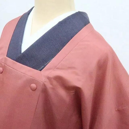 【新古品】百華 Y4197 新品 大島紬 仕付け糸付 正絹 道行コート