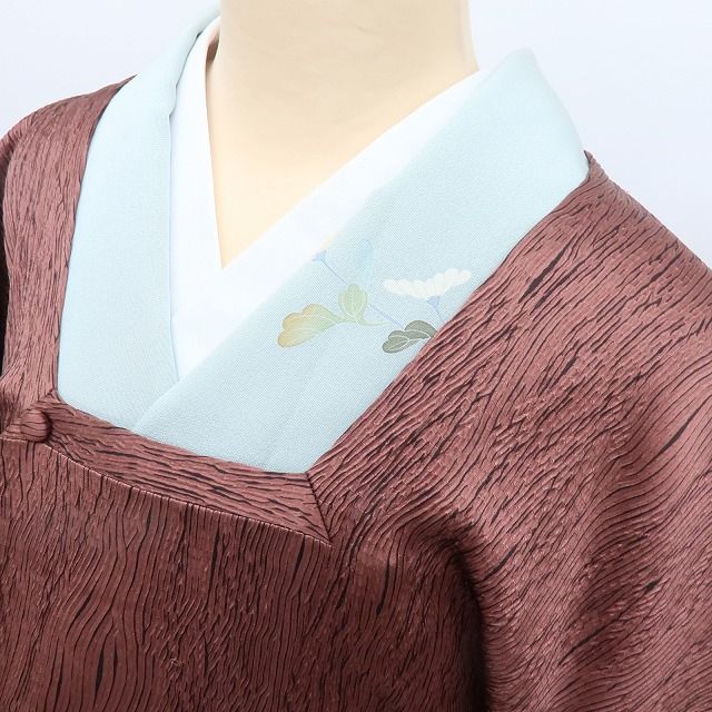 【中古】百華 Y4227 伊勢丹謹製 手縫い仕立て 正絹 道行コート