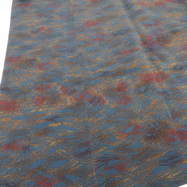 【中古】百華 Y4459 正絹 ロング丈 道中着