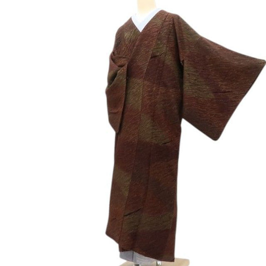 【中古】百華 Y4556 美品 正絹 ロング丈 道中着