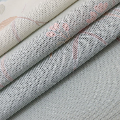 百華 Y5498 美品 夏着物 丹後ちりめん 手描き友禅 木賊 紫陽花 トールサイズ 絽 正絹 手縫い仕立て 訪問着