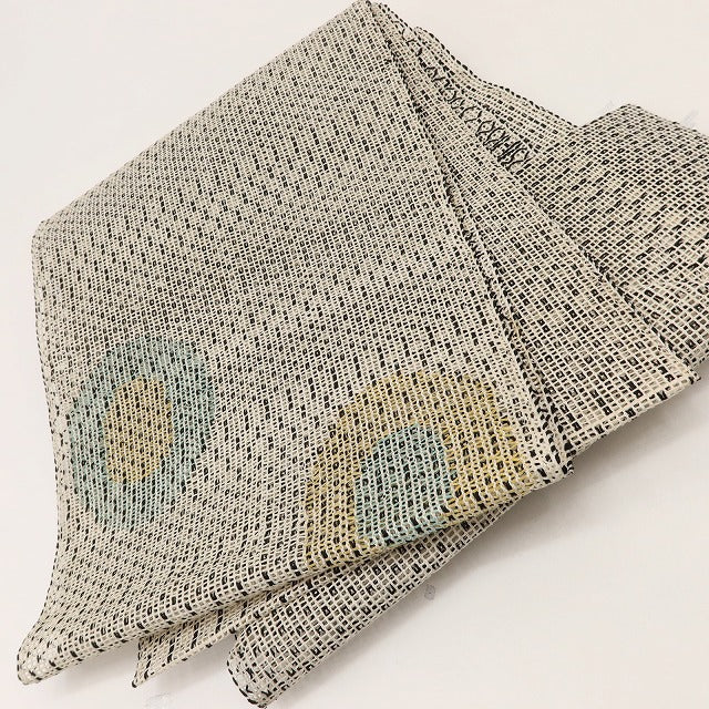 百華 Y5505 美品 夏着物 羅 正絹 八寸名古屋帯