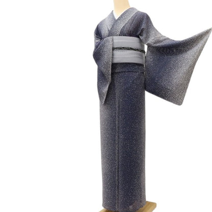 百華 Y5516 新品 仕付け糸付 夏着物 絽 正絹 手縫い仕立て 小紋