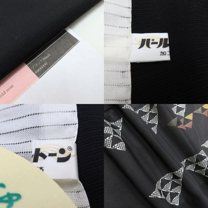 百華 Y5517 美品 夏着物 絽 三ツ鱗 正絹 手縫い仕立て 訪問着