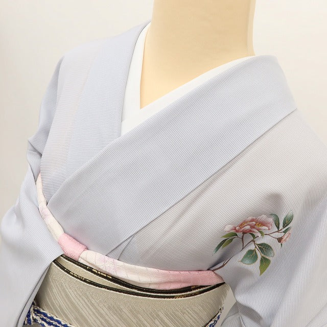 百華 Y5531 新品 仕付け糸付 夏着物 絽 正絹 手縫い仕立て 訪問着