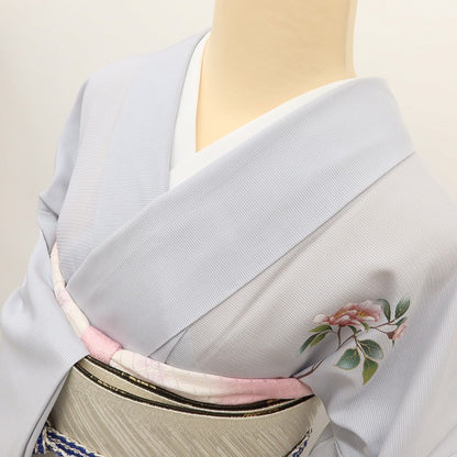 百華 Y5531 新品 仕付け糸付 夏着物 絽 正絹 手縫い仕立て 訪問着