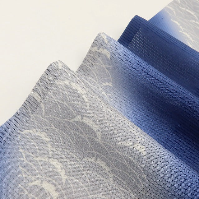 百華 Y5533 新品 仕付け糸付 夏着物 露芝 洒落一つ紋 刺繍 絽 正絹 居敷当て付 手縫い仕立て 訪問着