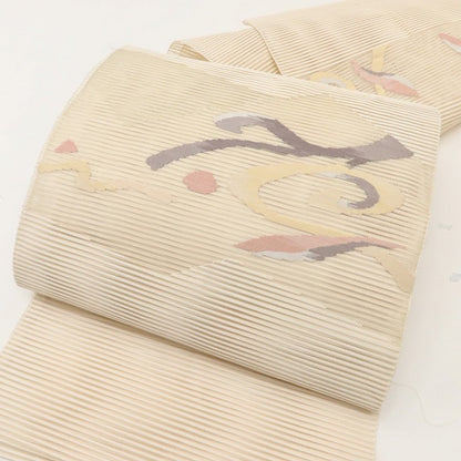 百華 Y5534 美品 夏着物 絽綴れ 正絹 八寸夏名古屋帯