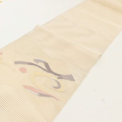 百華 Y5534 美品 夏着物 絽綴れ 正絹 八寸夏名古屋帯