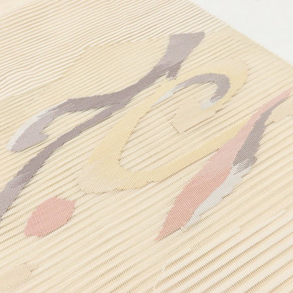 百華 Y5534 美品 夏着物 絽綴れ 正絹 八寸夏名古屋帯