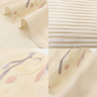 百華 Y5534 美品 夏着物 絽綴れ 正絹 八寸夏名古屋帯