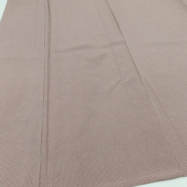 Y5550 新品 仕付け糸付 着物 万筋 両面染 笹べり付 単衣 正絹 手縫い仕立て 江戸小紋