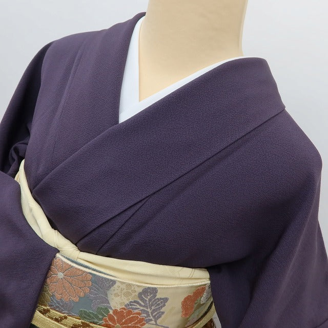 百華 Y5554 美品 着物 瓢箪 宝尽くし 単衣 正絹 手縫い仕立て 訪問着