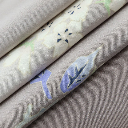 百華 Y5592 新品 仕付け糸付 本加賀友禅 菊田宏幸落款 やまと誂製 着物 桜 トンボ 勝ち虫 正絹 手縫い仕立て 訪問着