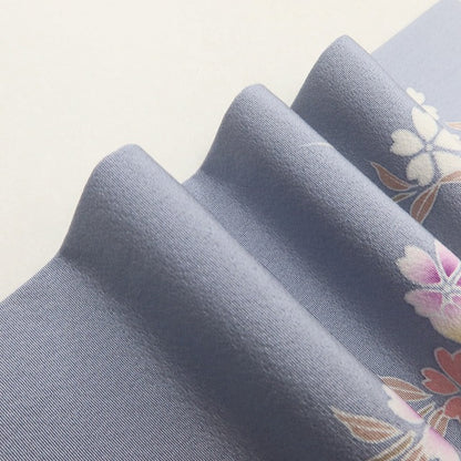 百華 Y5593 新品 仕付け糸付 金駒刺繍 桜 トールサイズ 着物 正絹 手縫い仕立て 訪問着
