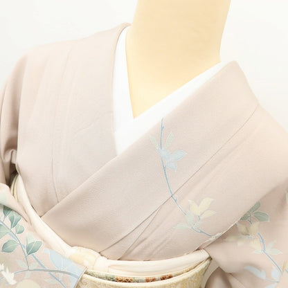 百華 Y5603 美品 作家物落款 着物 正絹 手縫い仕立て 訪問着