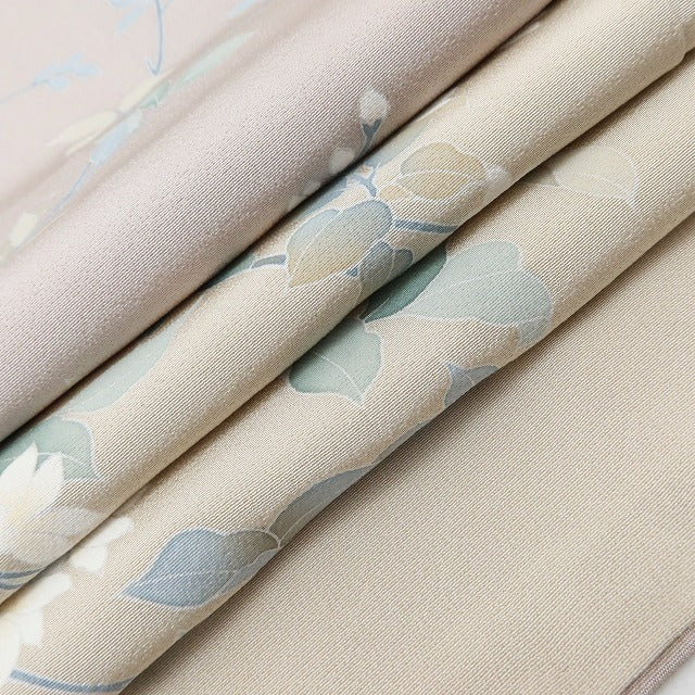百華 Y5603 美品 作家物落款 着物 正絹 手縫い仕立て 訪問着