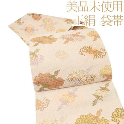 百華 Y5612 美品未使用 着物 正絹 袋帯