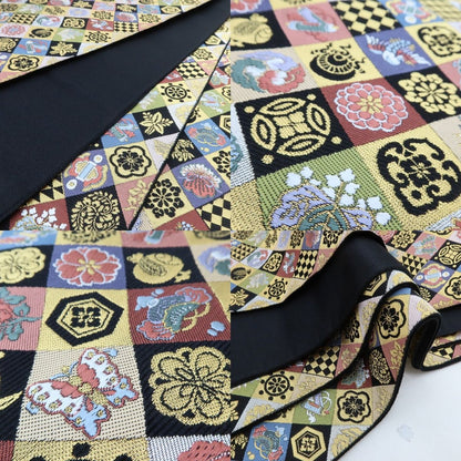百華 Y5613 新品 宝尽くし 着物 正絹 袋帯