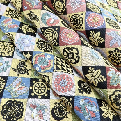 百華 Y5613 新品 宝尽くし 着物 正絹 袋帯